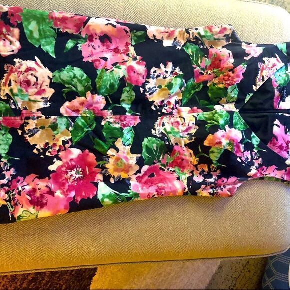 Talbots colorful flower dress size 2 - Picture 1 of 4